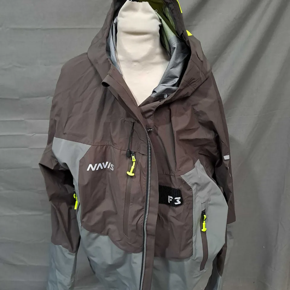 NAVIS MENS EXTREME DRY FISHING JACKET SIZE 2XL