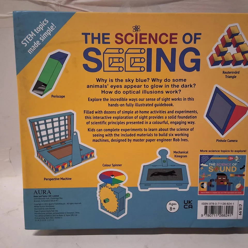 THE SCIENCE OF SEEING – STEM KIT, BOXED (AGES 8+)