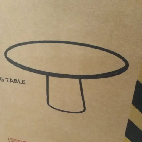 BOXED PALMA ROUND DINING TABLE (2 BOXES)