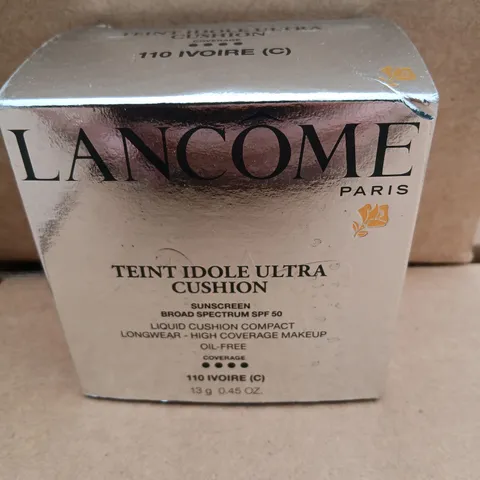 APPROXIMATELY 36 LANCÔME TEINT IDOLE ULTRA CUSHION SPF50 FOUNDATION – SHADE 110 IVOIRE (C) – BOXED