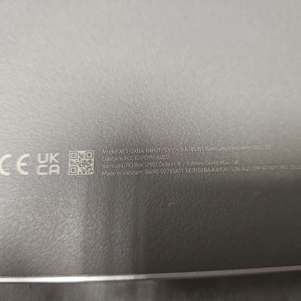 SAMSUNG CHROMEBOOK XE310XBA LAPTOP