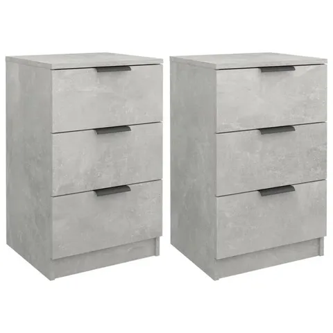 BOXED IVELL MANUFACTURED WOOD BEDSIDE TABLE (1 BOX)
