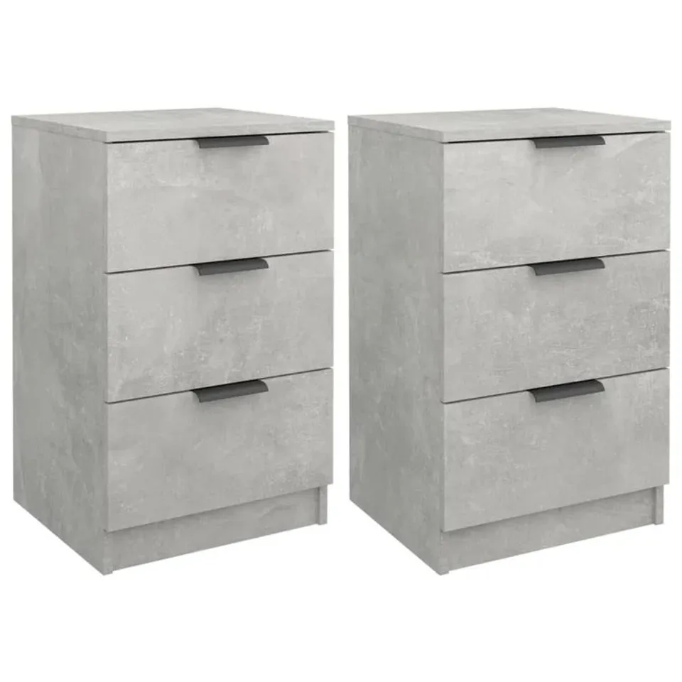 BOXED IVELL MANUFACTURED WOOD BEDSIDE TABLE (1 BOX)