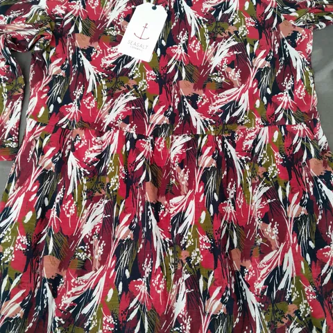 SEASALT CORNWALL SEA STREWN DRESS IN MULTICOLOUR SIZE UK 10