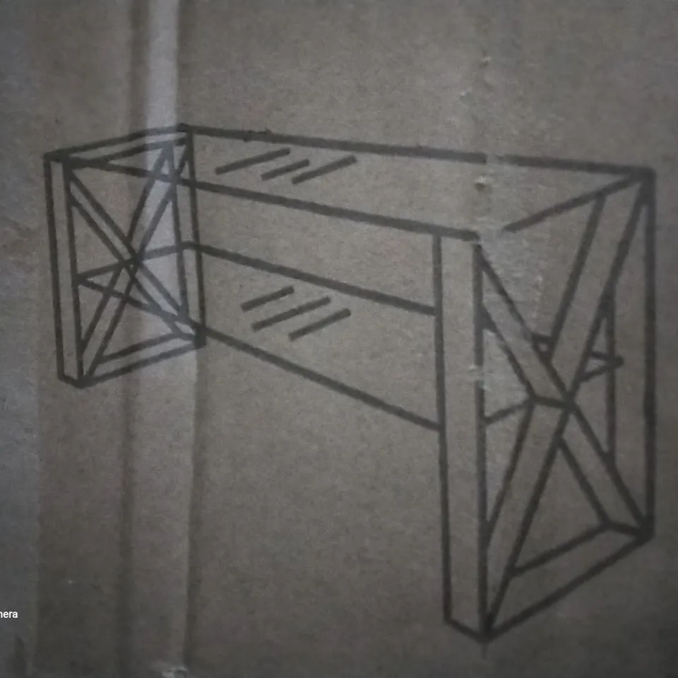 BOXED 50" TV TABLE FOR BEDROOM, LIVING ROOM 
