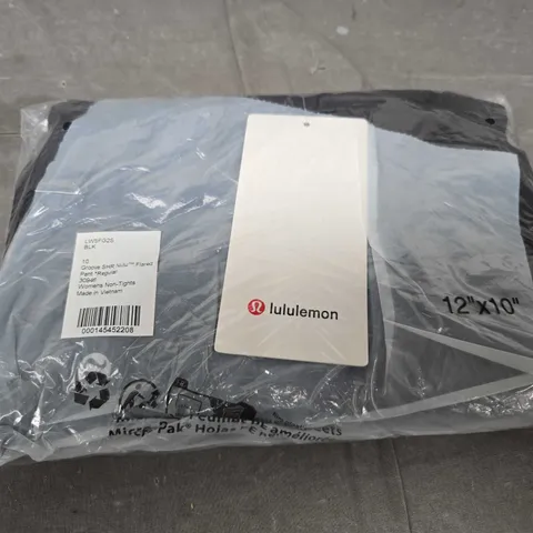 LULULEMON GROOVE FLARE PANTS SIZE 10