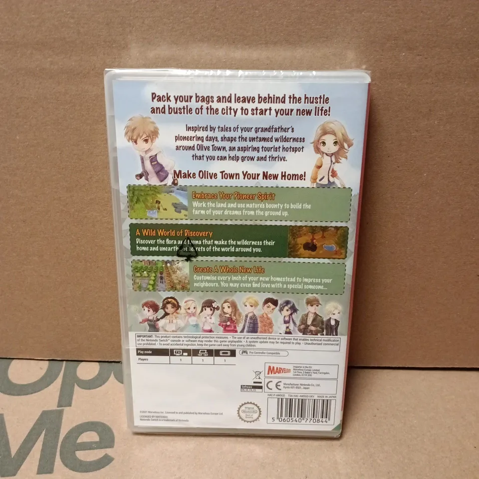 SEALED STORY OF SEASONS PIONEERS OF OLIVE TOWN (NINTENDO SWITCH)