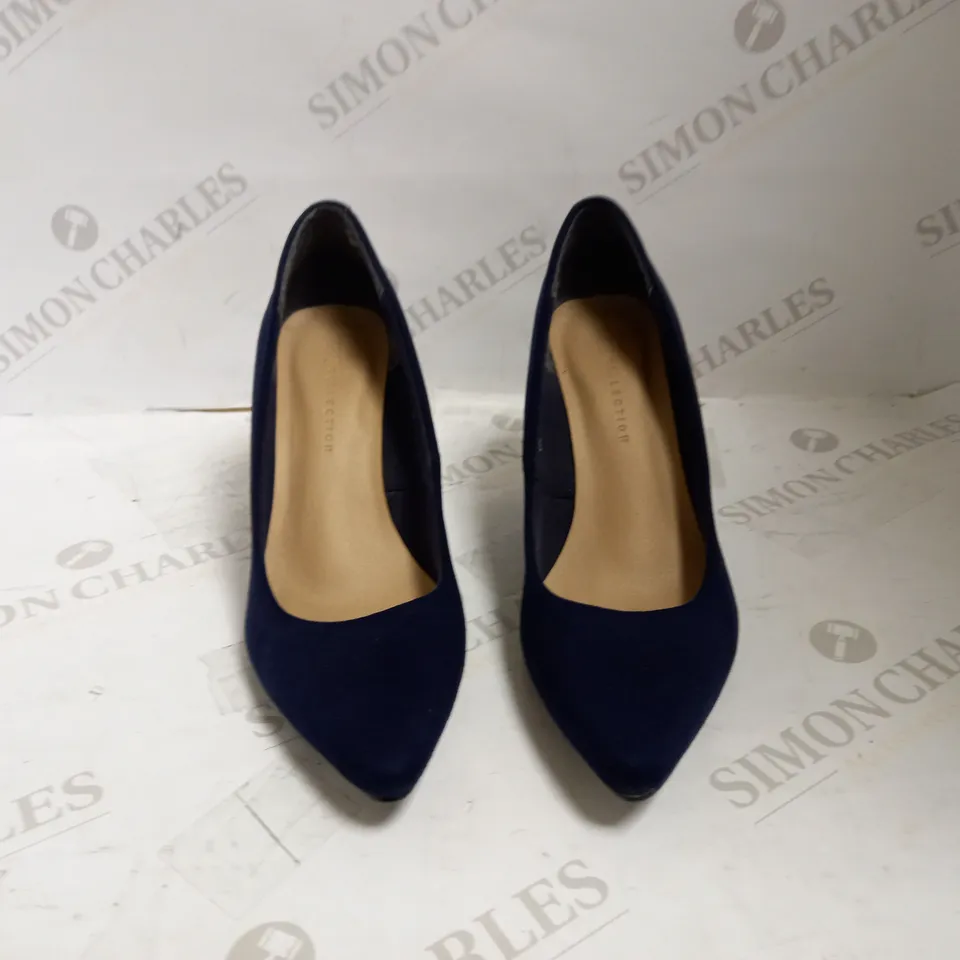 M&S HOTTER INSOLIA BLUE HEELS - SIZE 6