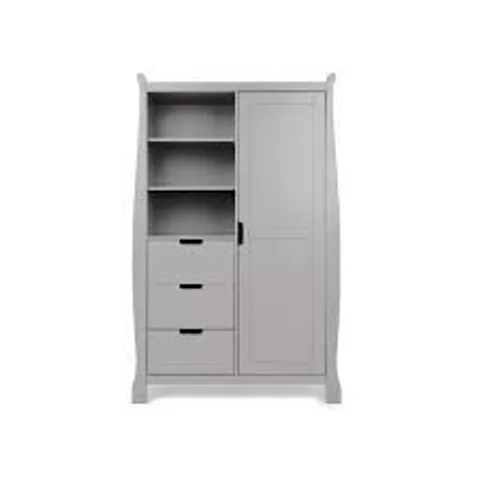 BOXED STAMFORD DOUBLE WARDROBE WARM GREY (3 BOXES)