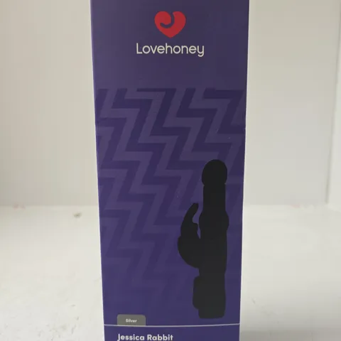 SEALED LOVEHONEY JESSICA RABBIT RABBIT VIBRATOR – SILVER
