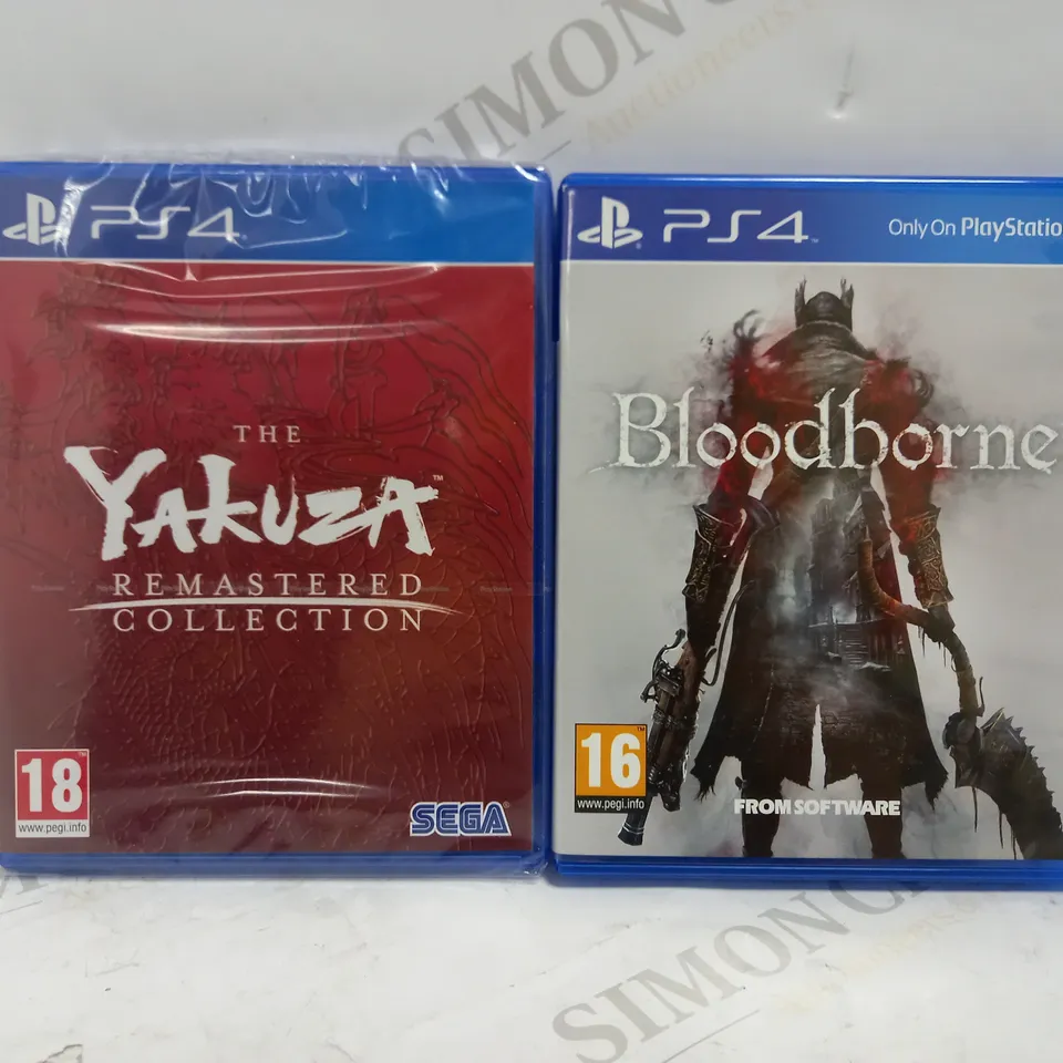 LOT OF 2 PS4 GAMES