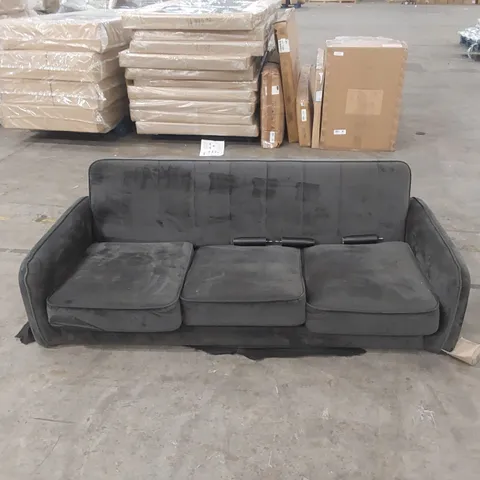 DESIGNER 3 SEATER VELVET SOFA