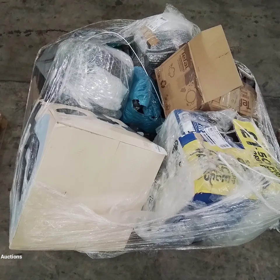 PALLET OF APPROXIMATELY 20 UNPROCESSED RAW RETURN HOUSEHOLD AND ELECTRICAL GOODS TO INCLUDE;