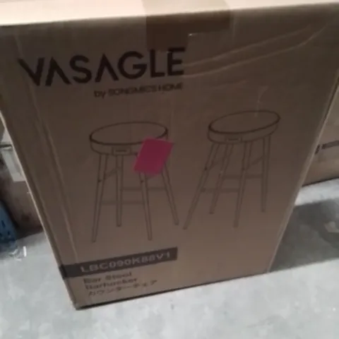 BOXED SONGMICS BAR STOOLS 