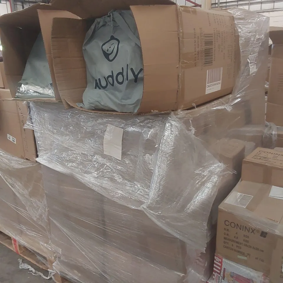 PALLET CONTAINING A VERY LARGE QUANTITY OF KUDD.LY HOODIE BLANKETS