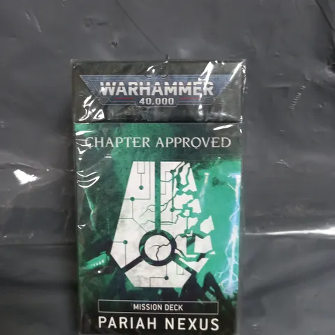SEALED WARHAMMER 40,000 CHAPTER APPROVED MISSION DECK - PARIAH NEXUS