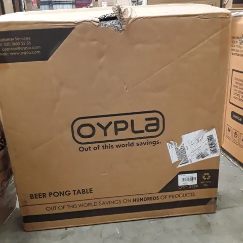 BOXED BEER PONG TABLE