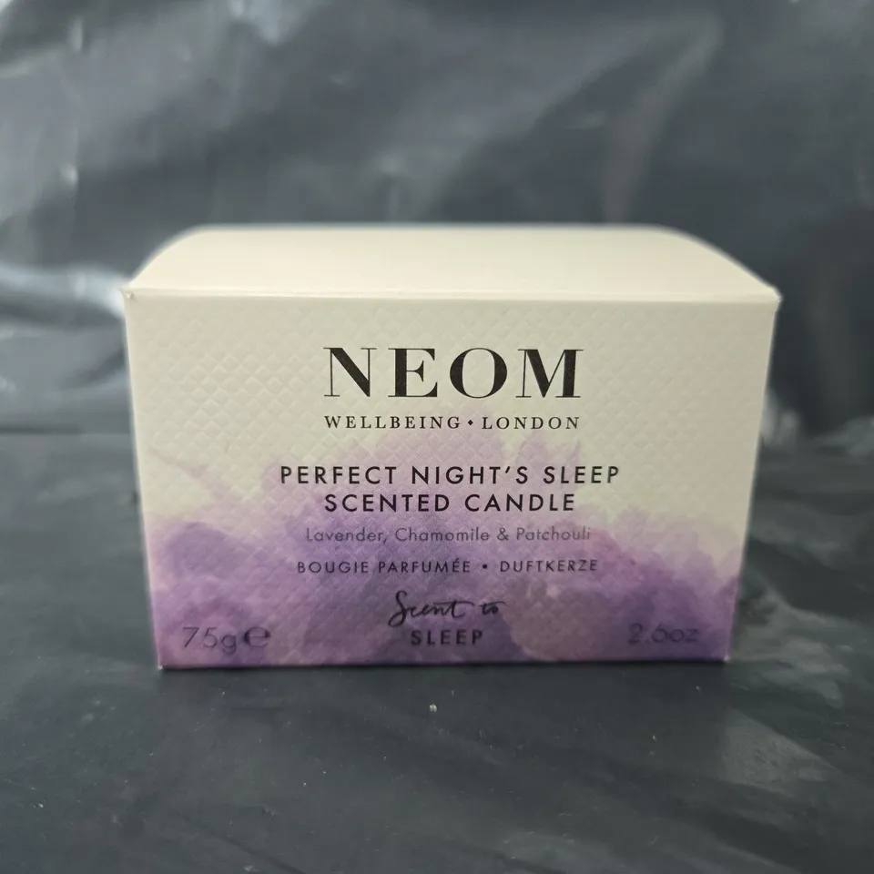 NEOM ORGANICS PERFECT NIGHT’S SLEEP SCENTED CANDLE - 75G