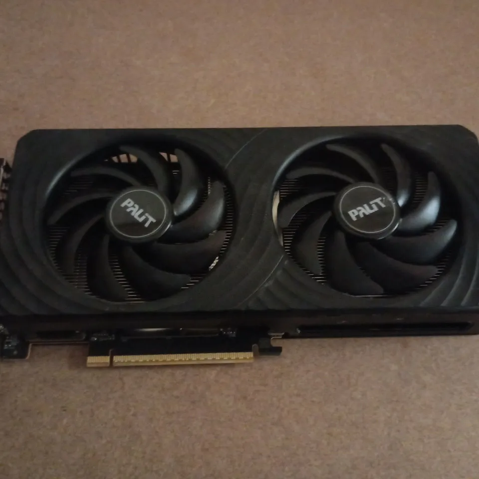 PALIT GEFORCE GRAPHICS CARD – DUAL‑FAN COOLER