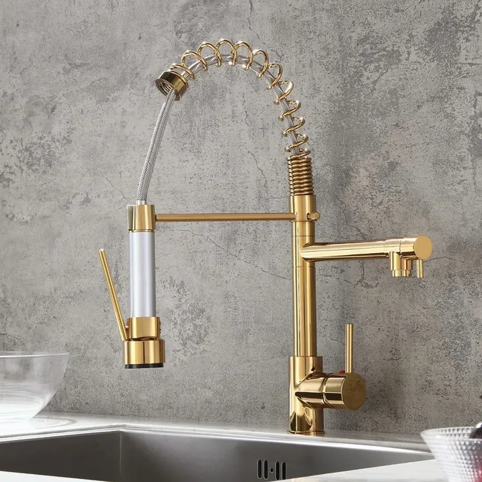 BOXED ALLRED PULL OUT TOUCH SINGLE LEVER MONOBLOC TAP 