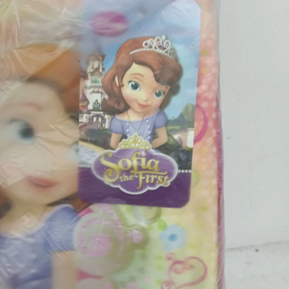 BAG CONTAINING APPROXIMATELY 10 SOFIA THE FIRST BAGS 