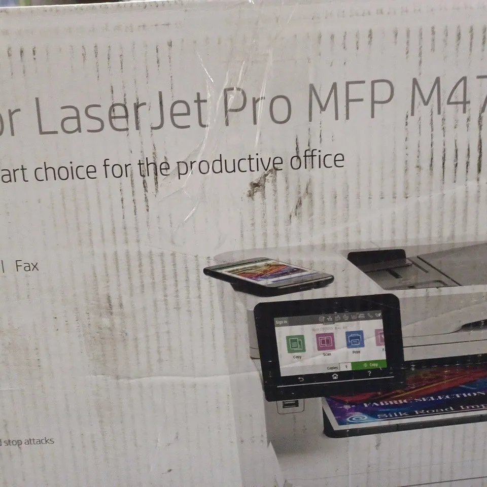 BOXED HP COLOUR LASER JET PRO MULTIFUNCTION PRINTER M479FDW