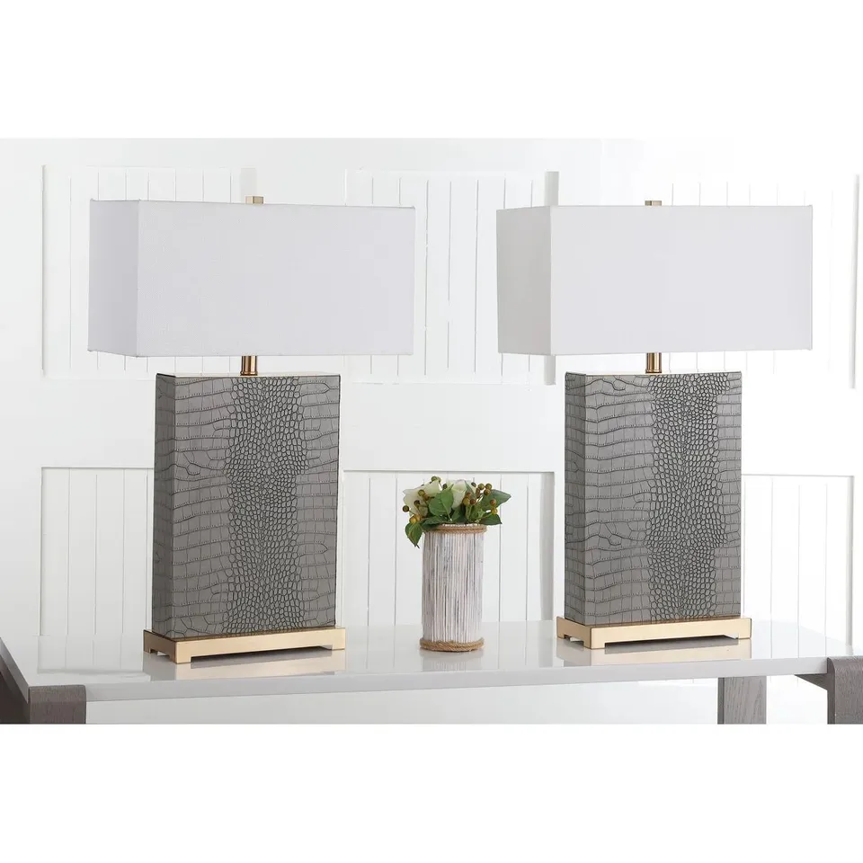 BOXED ANGELINEA TABLE LAMP SET (SET OF 2) 