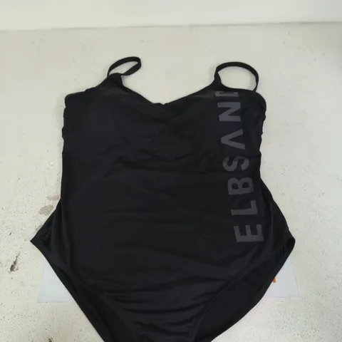 ELBSAND BLACK WOMEN'S ONE-PIECE SWIMSUIT UK 20 C (EU 46)