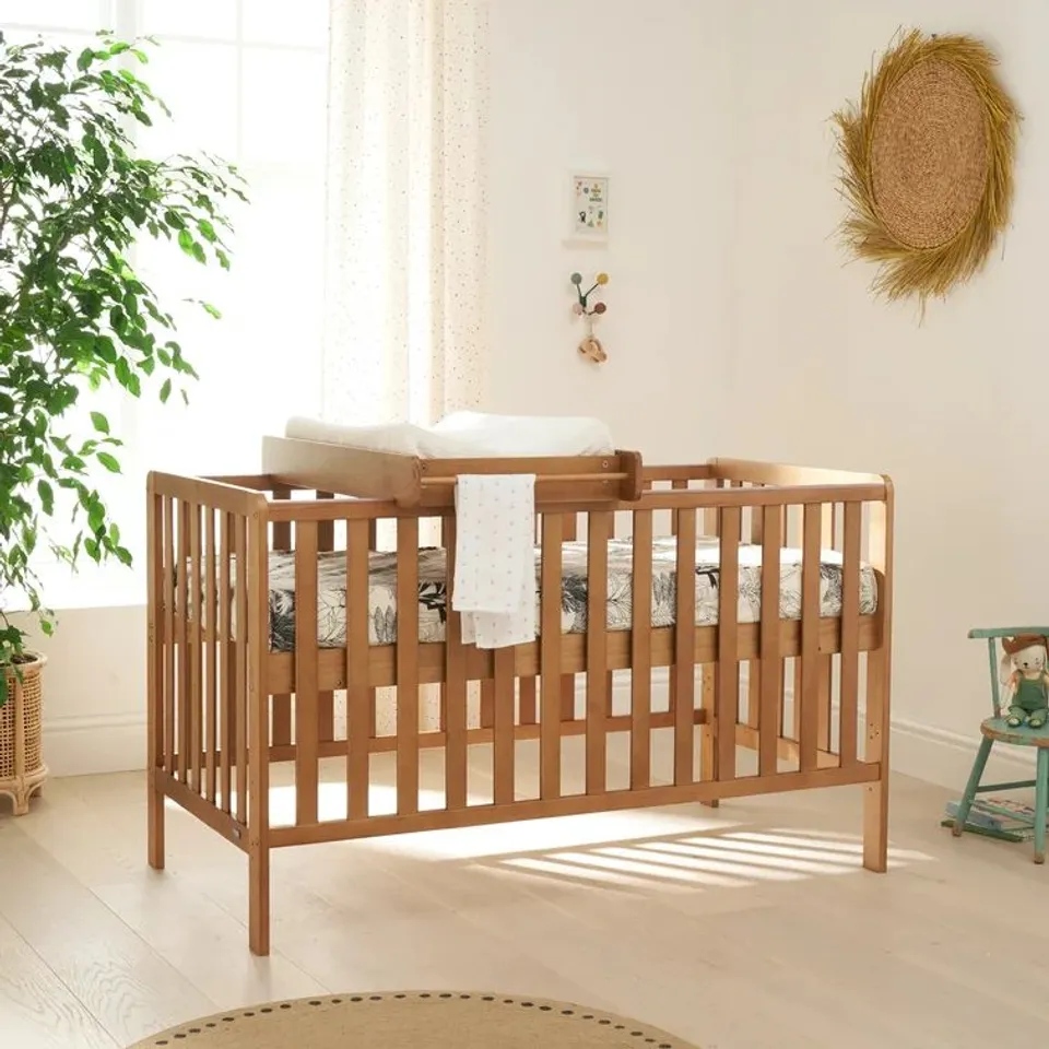 BOXED MALMO COT BED WITH MATTRESS (2 BOXES)