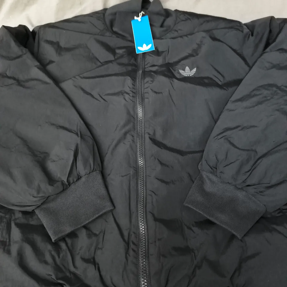 ADIDAS BOMBER JACKET – BLACK - SIZE M