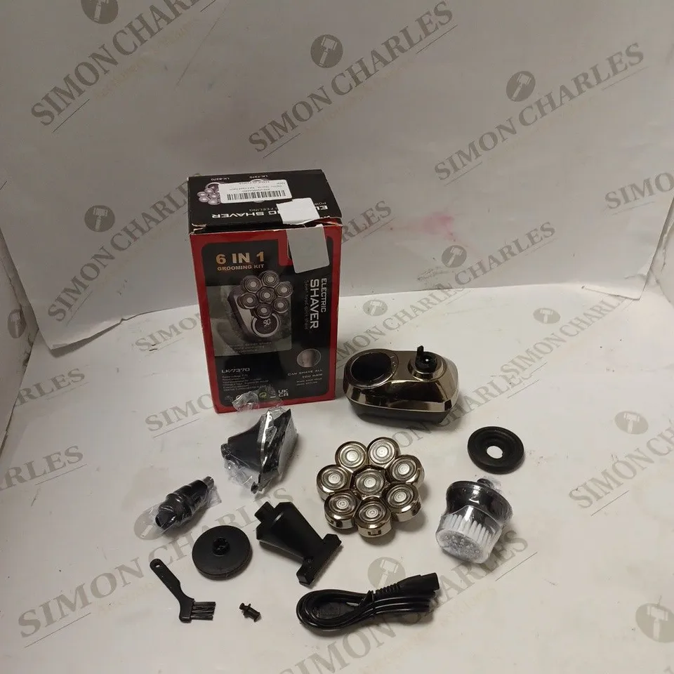 BOXED 6 IN 1 ELECTRIC SHAVER WITH ACCESSORIES