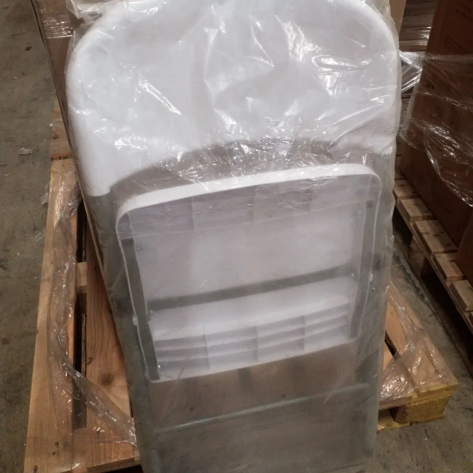 BOLERO FOLDAWAY UTILITY CHAIRS WHITE