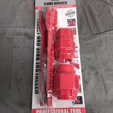 FLUME WRENCH PROFESSIONAL TOOL – RED PLASTIC PLUMBING WRENCH