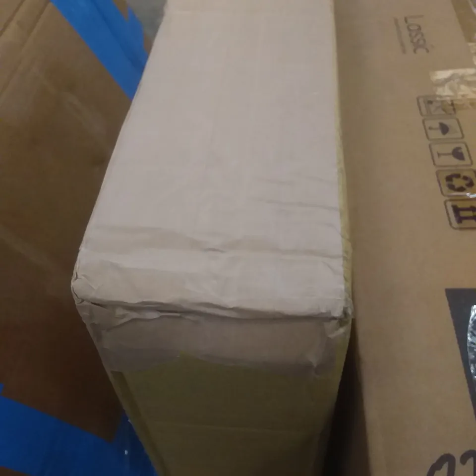 BOXED SLED COFFEE TABLE - GOLD