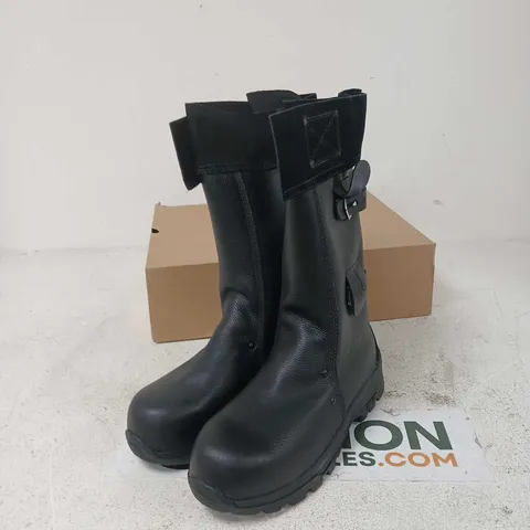 ROCK FALL RF7000/008 VULCAN HIGH LEG FOUNDRY SAFETY BOOT – BLACK, UK 8