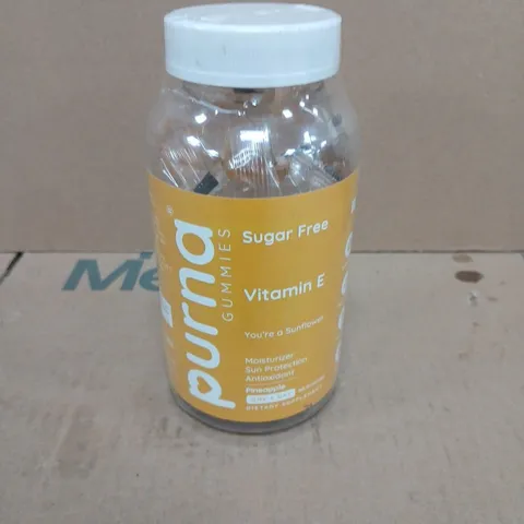 PURNA VITAMIN E GUMMIES – SUGAR FREE, PINEAPPLE FLAVOUR – DIETARY SUPPLEMENT