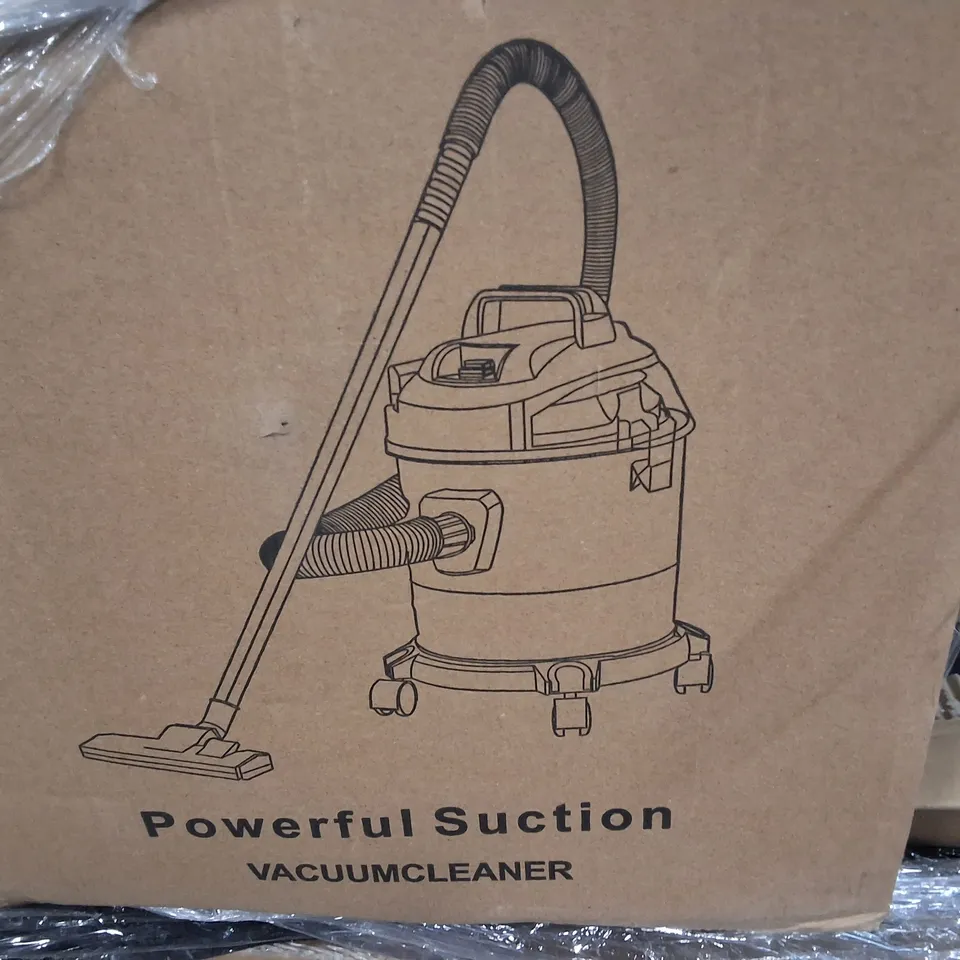PALLET OF ASSORTED ITEMS TO INCLUDE 10" FAN, BREEINS SUN UMBRELLA AND VACUUM CLEANER