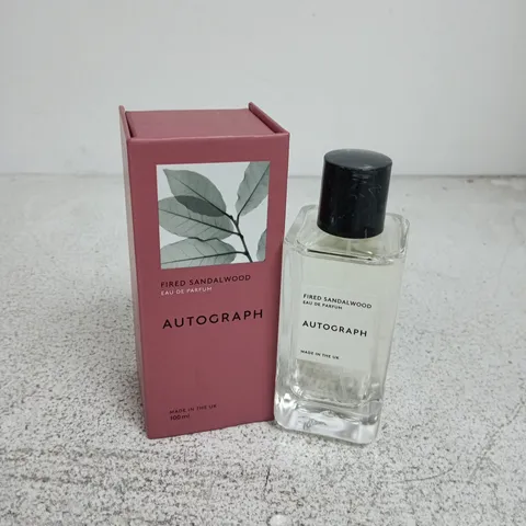 BOXED AUTOGRAPH FIRED SANDALWOOD EAU DE PARFUM (100ML)