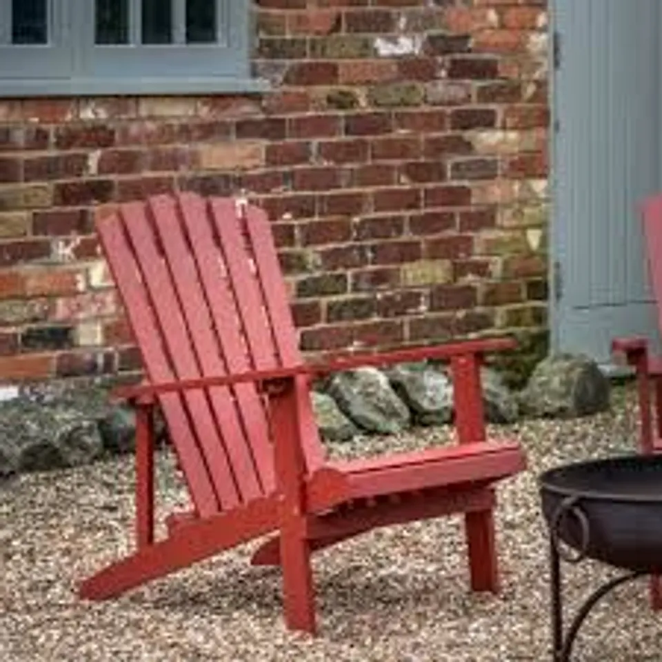 BOXED GALLERY DIRECT SIENA LOUNGE CHAIR RUST 660X820X850MM