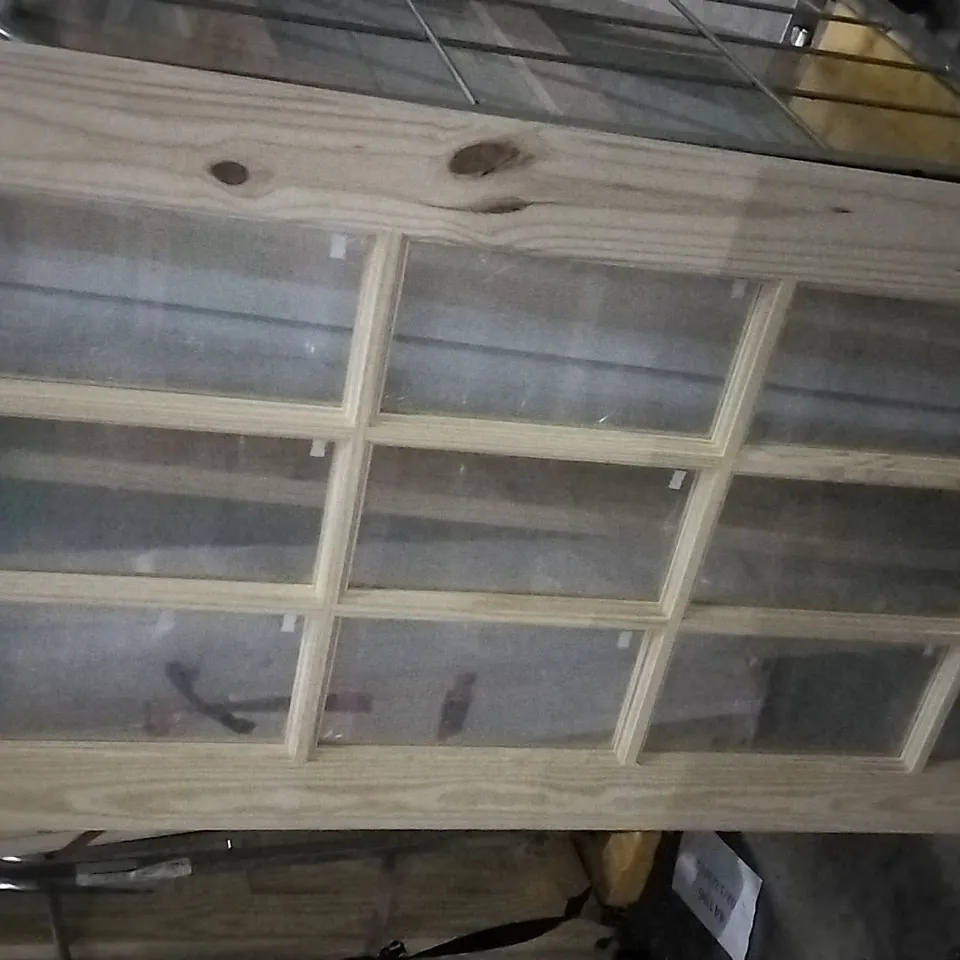 BRAND NEW 5 LITE KNOTTY PINE OBSCUR GLAZED INTERNAL DOOR 1981MM × 838MM