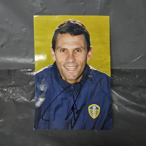 SIGNED GUS POYET PICTURE