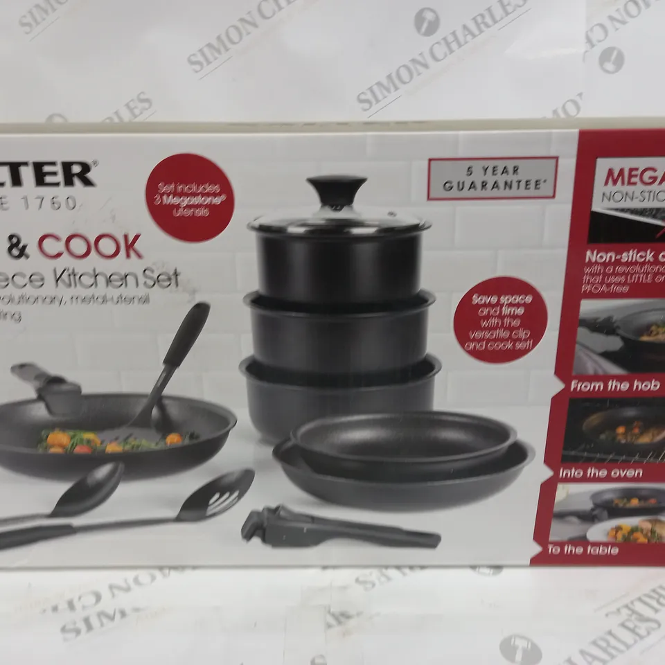 BOXED SALTER 14PC CLIP AND COOK SET