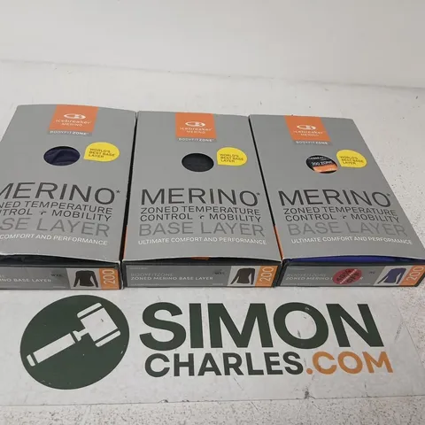 APPROXIMATELY 22 BRAND NEW ICEBREAKER PRODUCTS TO INCLUDE; MERINO BASE LAYERS