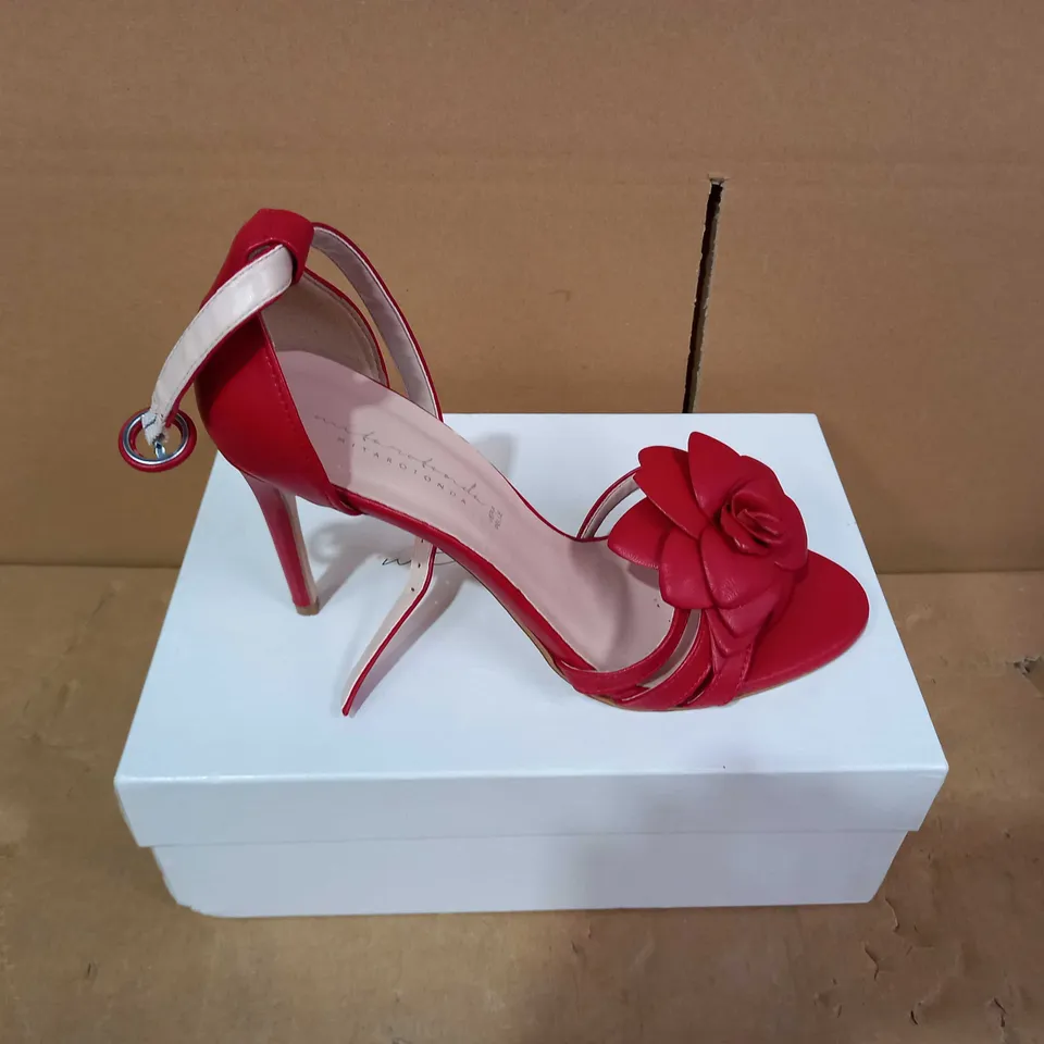 BOXED PAIR OF MITAROTONDA HIGH HEELS - SIZE 41