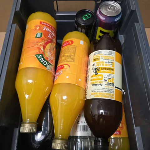 8 X ASSORTED DRINKING PRODUCTS TO INCLUDE ROBINSONS, KOMBUCHA, C4 ETC 