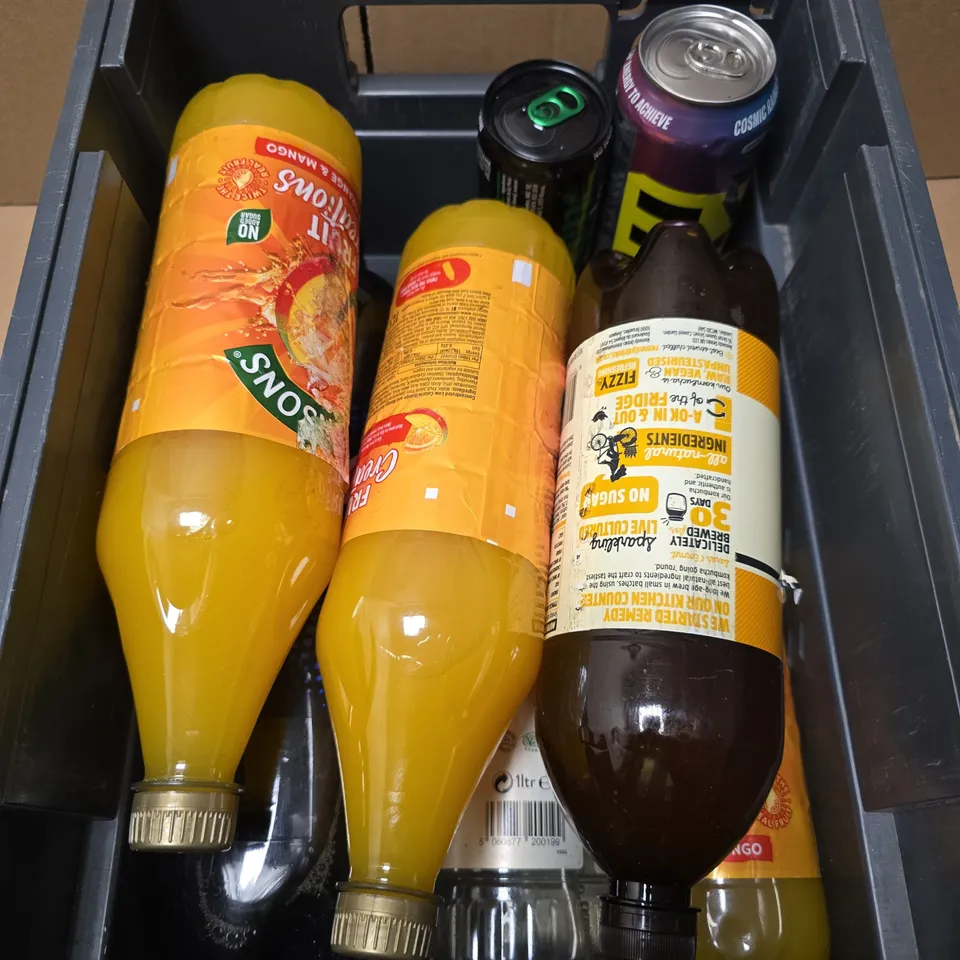 8 X ASSORTED DRINKING PRODUCTS TO INCLUDE ROBINSONS, KOMBUCHA, C4 ETC 