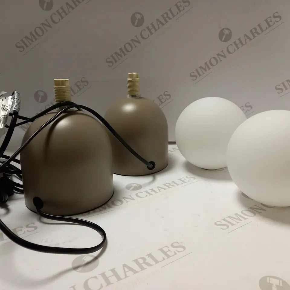JOHN LEWIS LUPO SET OF 2 TOUCH LAMP