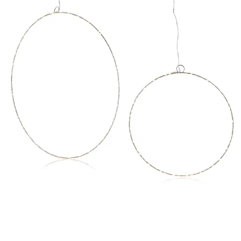 OUTLET HOME REFLECTIONS SET OF 2 MICRODOT LIGHT HANGING DECORATION