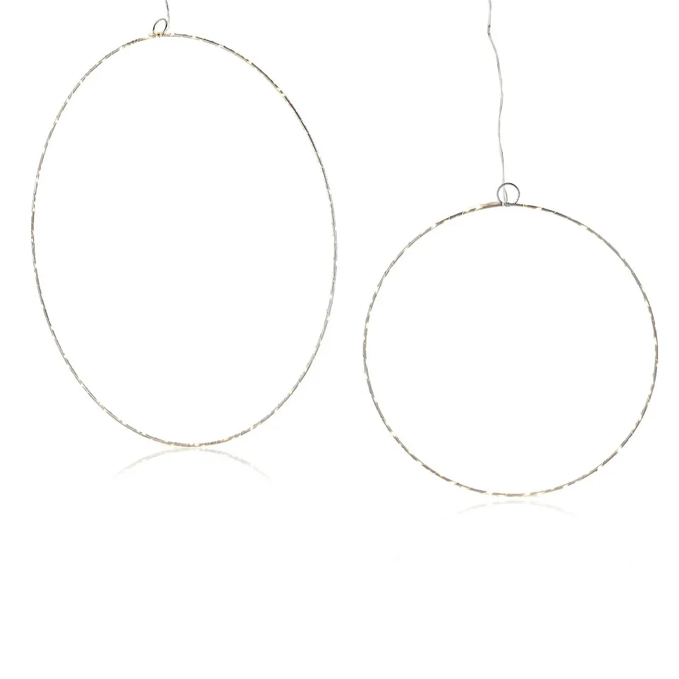OUTLET HOME REFLECTIONS SET OF 2 MICRODOT LIGHT HANGING DECORATION