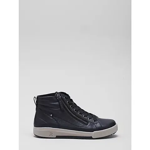 RIEKER SIDE ZIP TRAINER BOOT IN BLACK SIZE 6